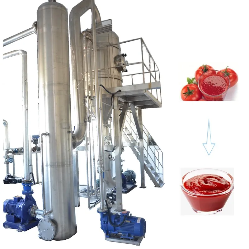 Заводское предложение, томатная паста на 1000 литров, автоматическая вакуумная концентрация