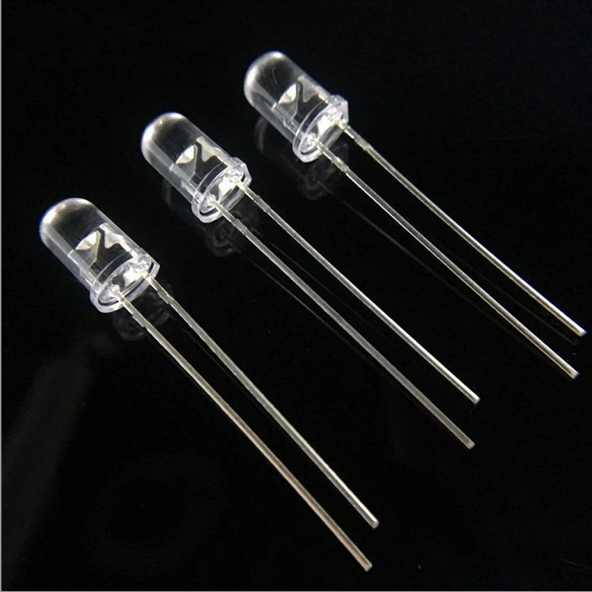 
High quality through hole 30 degree 5mm yellow traffic lights led 590nm wavelength 