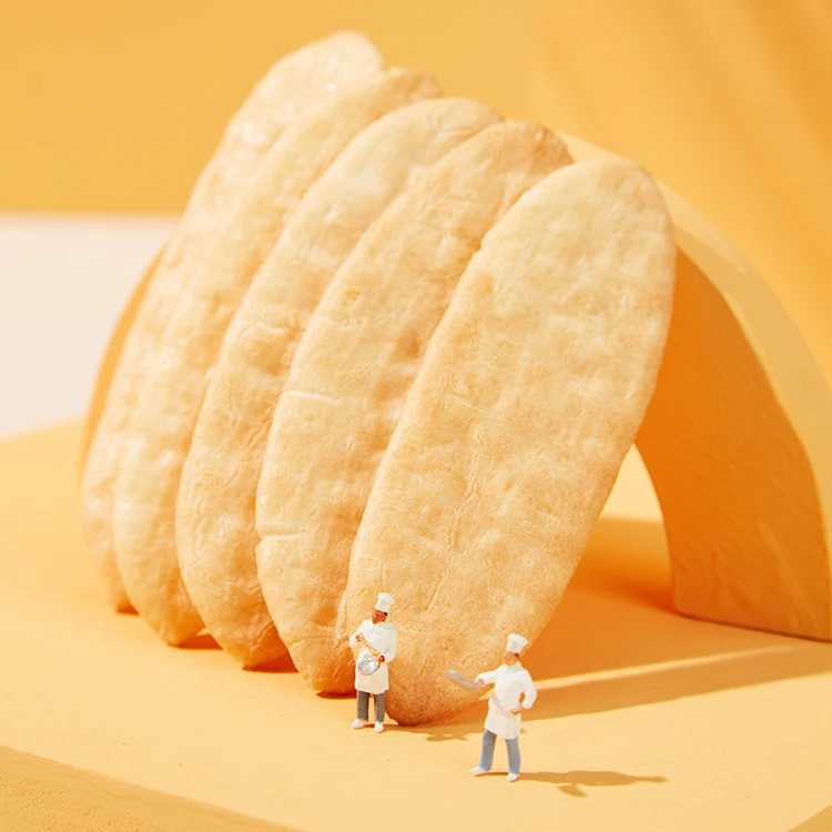 Nutritious Plain Rice Crackers with No Artificial Flavors