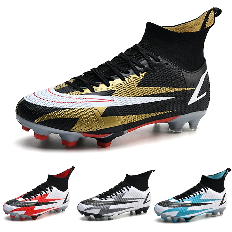 Adult long spike non-slip football boots campus grass sandals training football shoes custom soccer shoes
