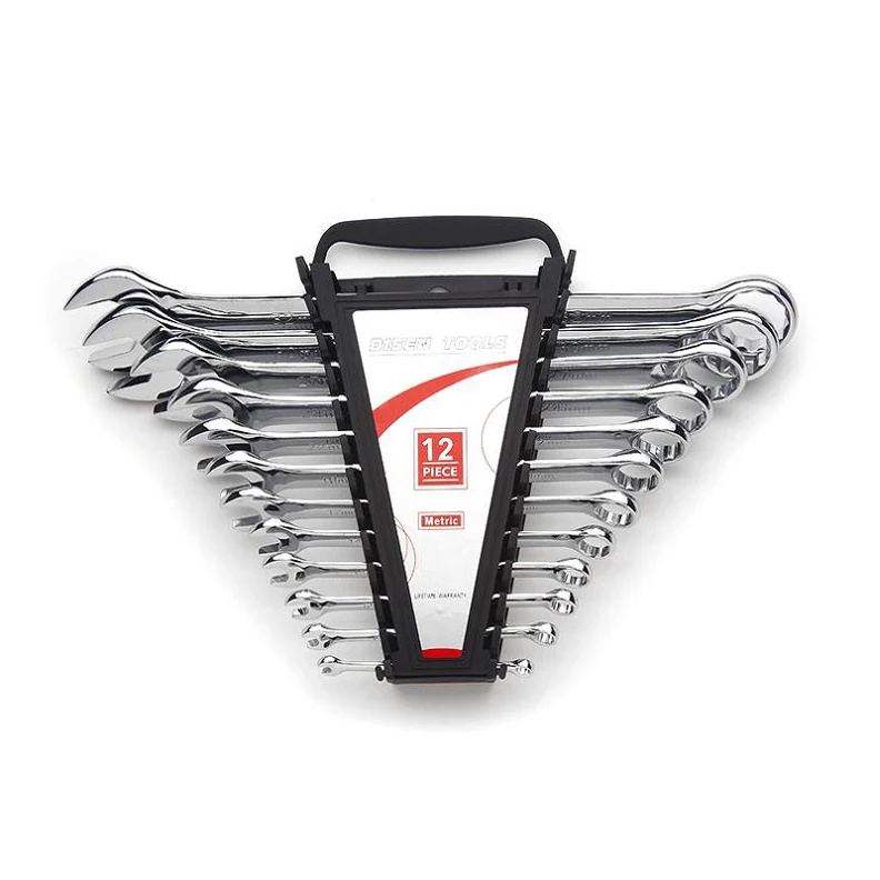 Chromeplate single ring combo super quality wrench set spanner