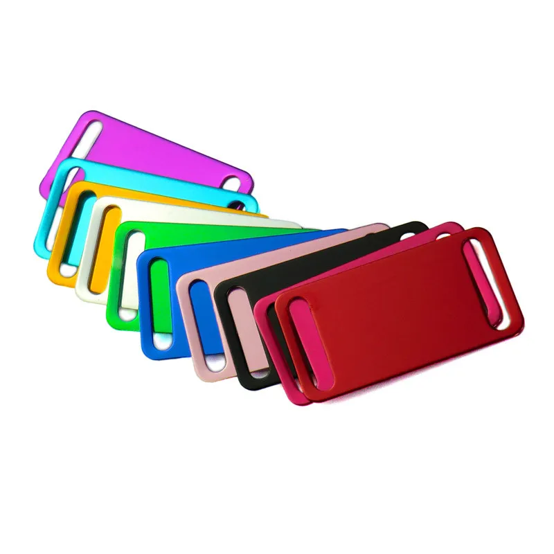 Cheap Customized Shape Dog Tag Name Plate Pet ID Tag Personalized Laser Engraving Aluminum Sublimation Blanks Dog Tag
