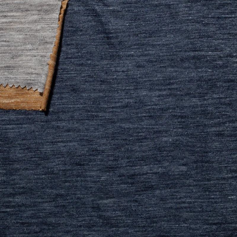 High Quality Fashion Knitted Yarn Dyed Plain Jersey Shirting Luxury Stretch 100% Ramie Fabric ramie