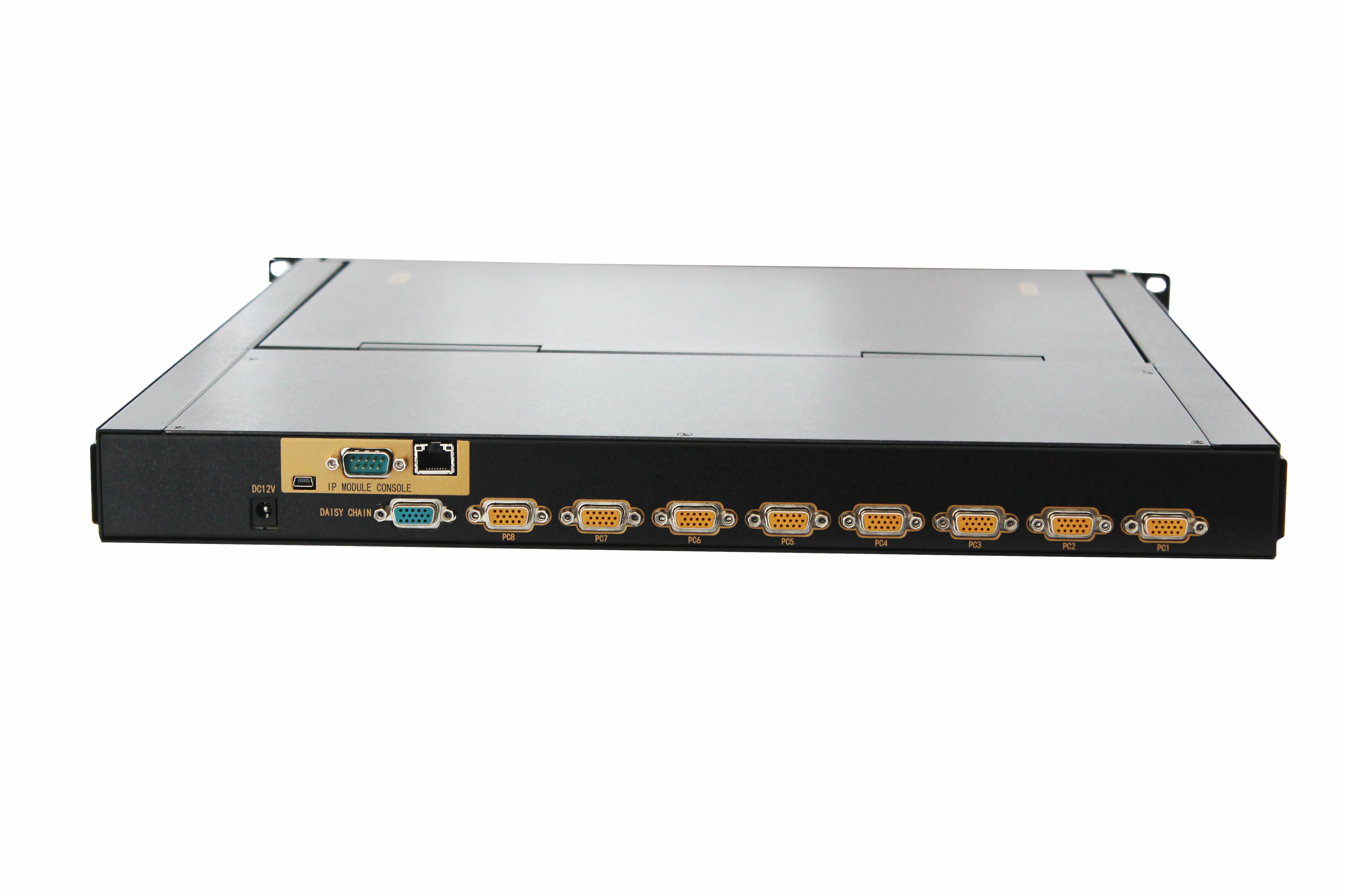 
Chinese cheap 17inch VGA LCD KVM Switch Console of 1U Rackmount KVM Drawer with VGA/USB cable kvm console 