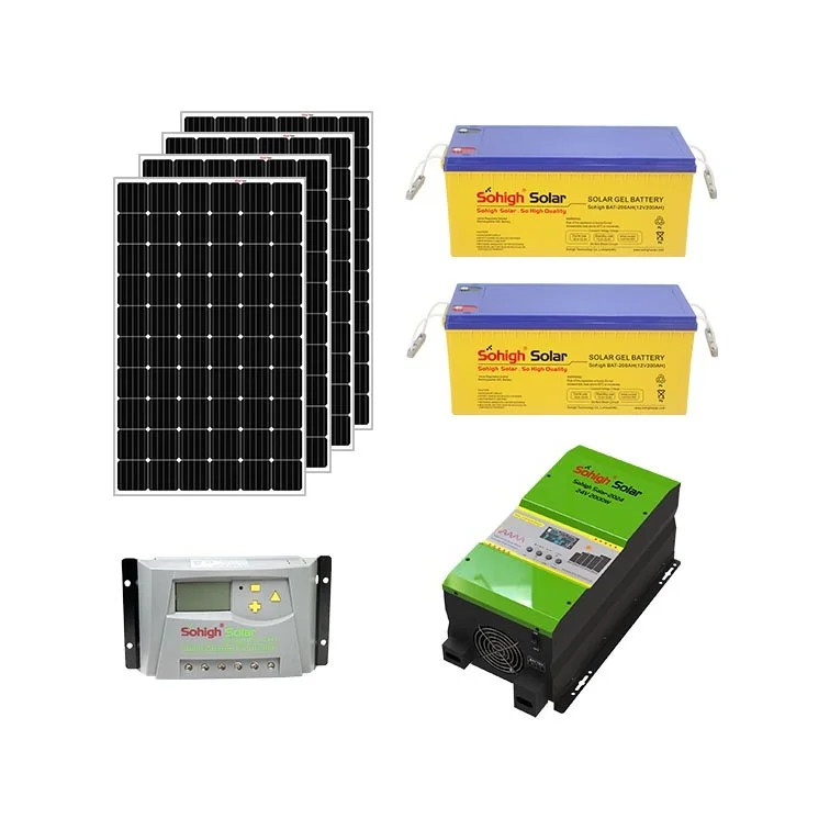 Генератор электроэнергии 2 кВт, 4 шт., комплект панелей солнечных батарей, солнечная черепица, фотоэлектрические системы