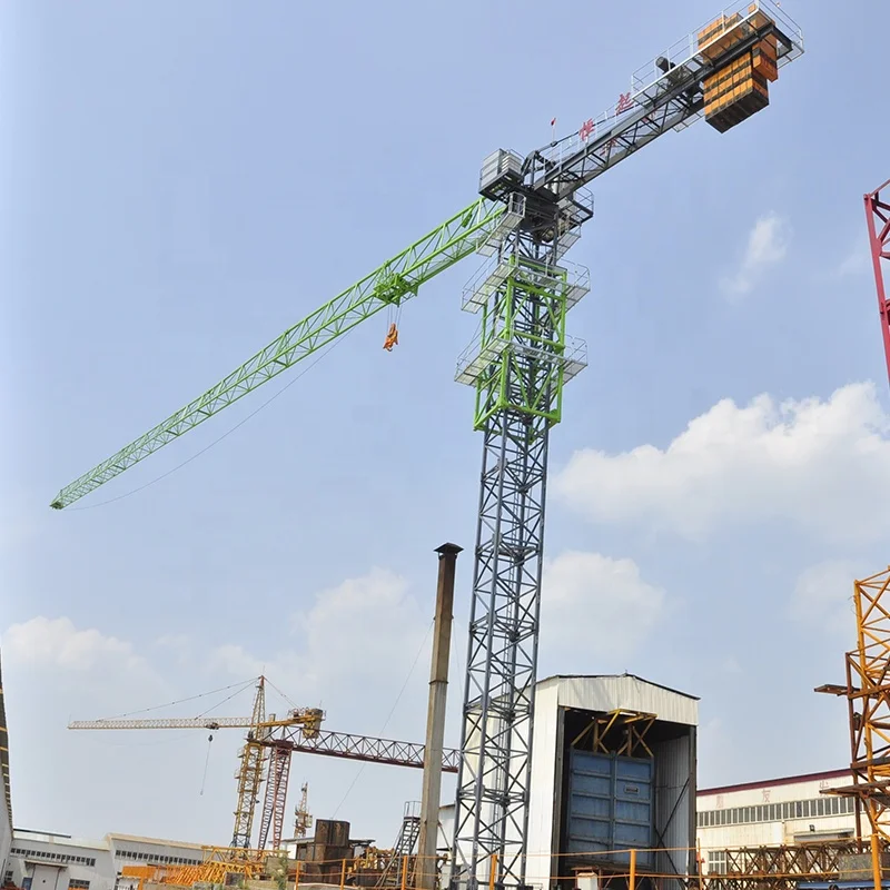 Factory Direct Sale Top Quality Max Load 8t  Topless Tower Crane Rough Terrain Crane