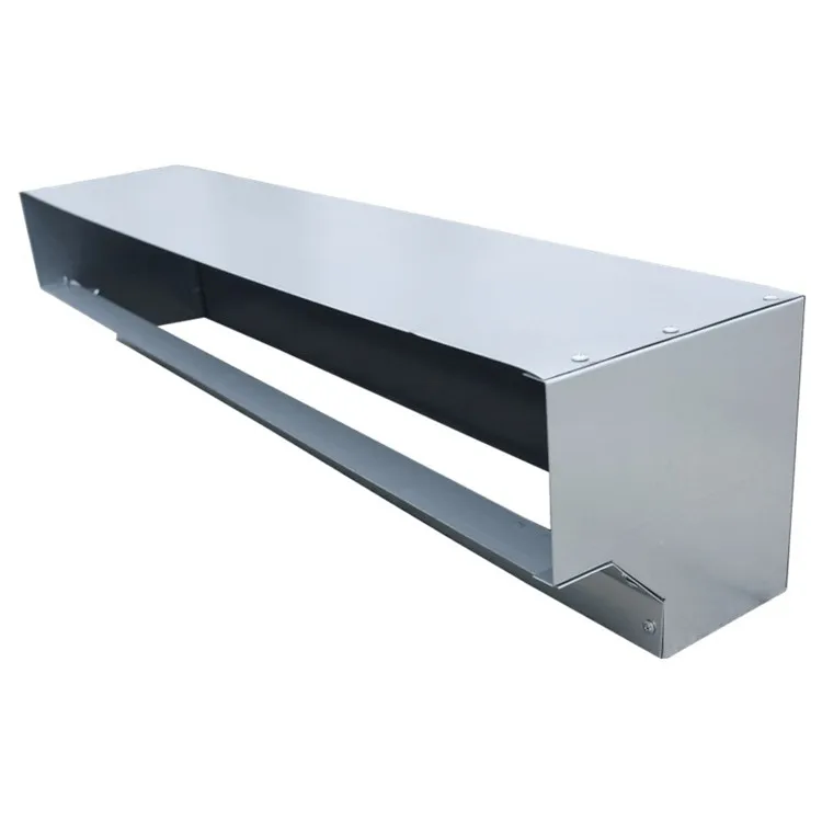 Air duct return air box for air conditioning hvac systems parts