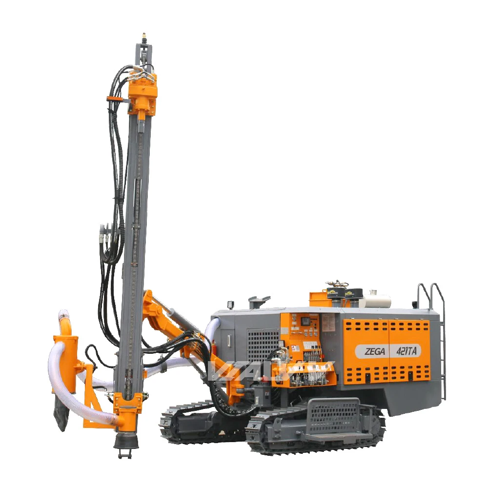 Rotary borehole drilling rig machine ZEGA 421TA 162kw VIALVV mine drill rig mining drillingRig