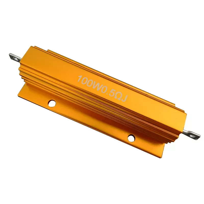 Rx24 400 Вт проволочная обмотка, Золотой Алюминиевый резистор 1 ~ 100 Ом