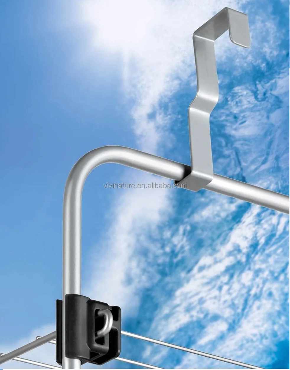 Over door hanging  3 tier folding cloth and towel  rack,  cloth rack