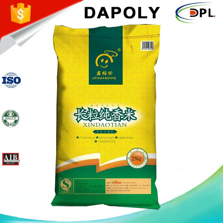 Hot Sale 25kg 50kg Pp Woven Bags Rice Maize Grain Feed Seed Flour Wheat Plastic Packaging Laminated Bag