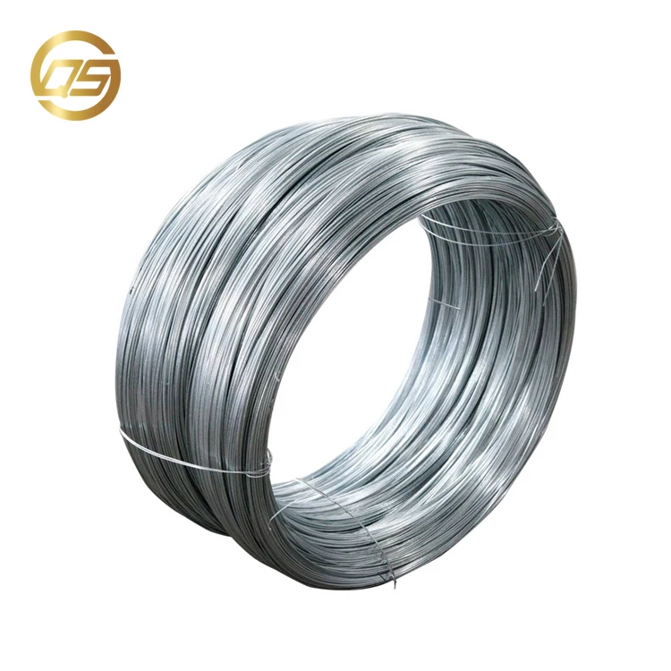 China Factory High Tensile Strength Size 0.45 mm Electric Galvanized Steel Wire for OFC Cable