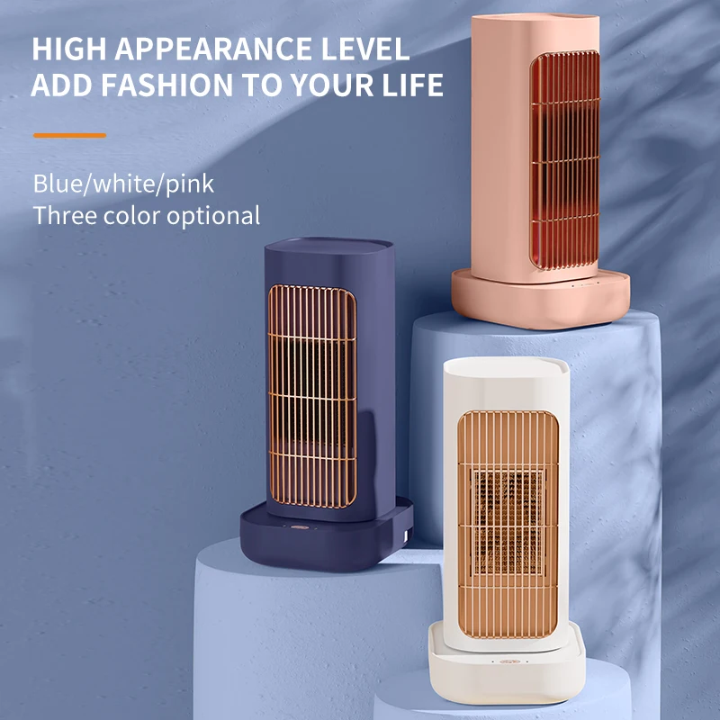 YouNiMei PTC ceramic 1300W heating fan Mini Portable room heater shaking head heater electric home