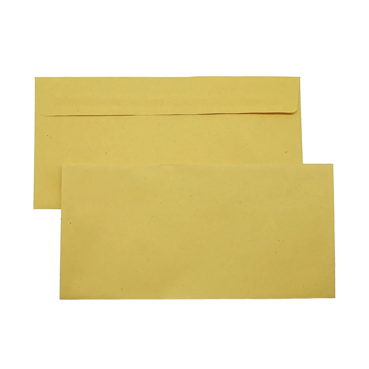 Professional Custom Kraft Paper Envelope With High Quality with peel and seal
