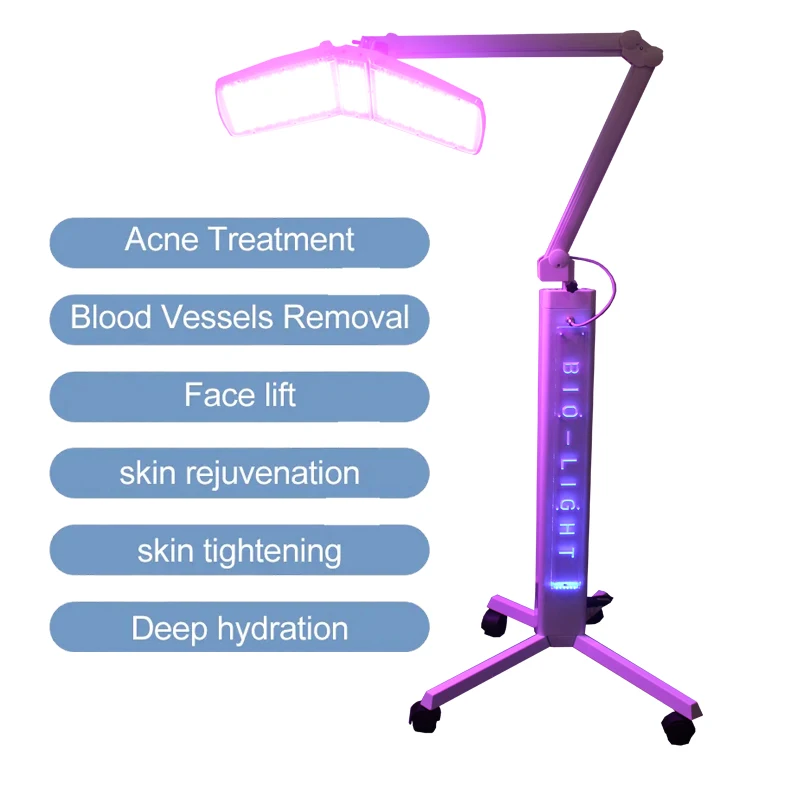 7 Colors Skin Rejuvenation Pdt Led Light Therapy Machine Anti-aging Led Light Therapy Facial Beauty Device