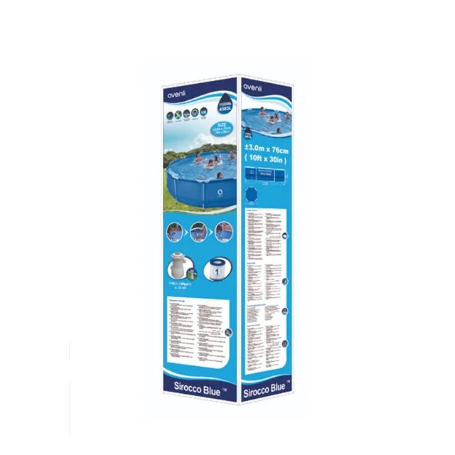 Manufacturer Spa Filter Cartridge Swimming Pools Metal Frame / Frame Outdoor Swimming Pool