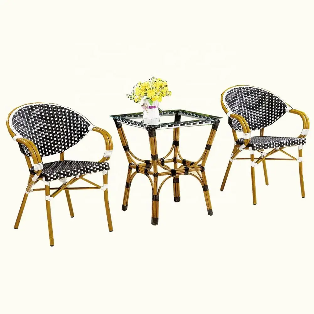 Leisure Wedding Rental Rattan Back Dining Chair For Events