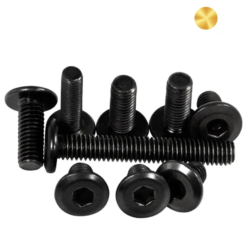 Custom fastener stainless steel grade hex socket perverse left hand thread screw bolt alloy steel flat countersunk head bolts