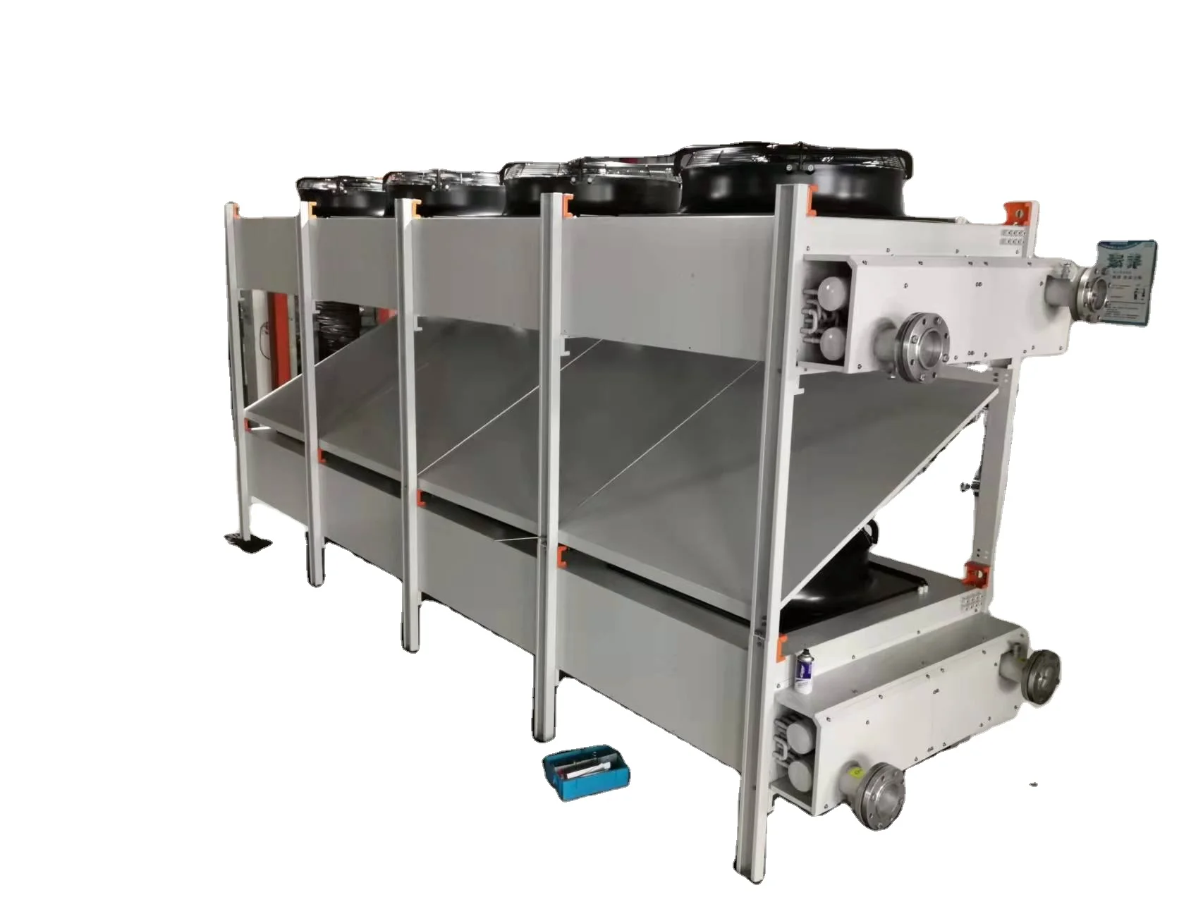 CO2 heat exchanger evaporative cooler Shell S3X cooler BitCool fluid cooler