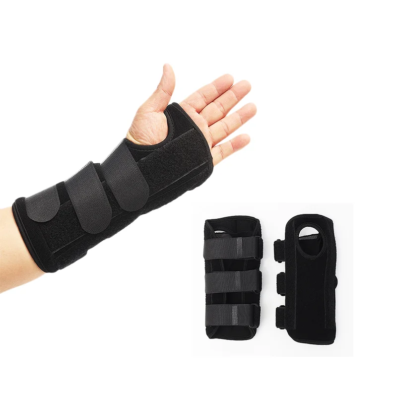 OEM ODM Custom Men Women Night Support Medical Device Treat Wrist Pain Cushioned Guard Arm Hand Wrist Splint Brace Support