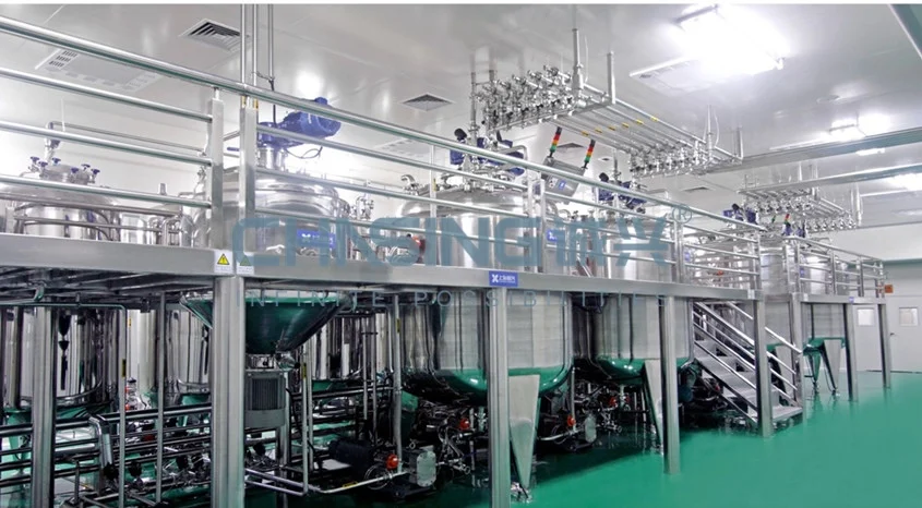 Shanghai Chasing price of soap making machine,liquid soap, shampoo,liquid detergent machine