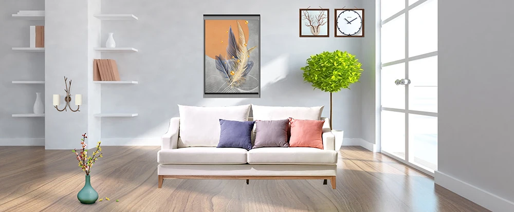 Living Room decorative painting Italian style light luxury modern simple abstract hanging picture