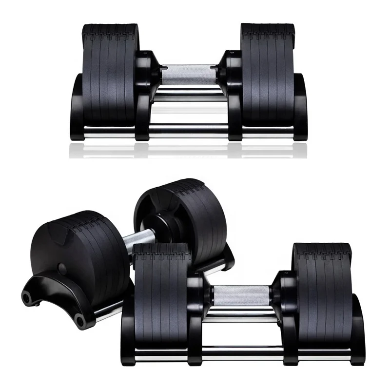 China factory wholesale Free Weight Home Gym Machine Adjustable Dumbbell