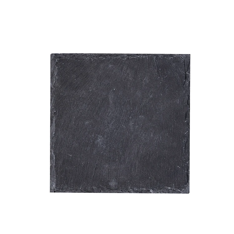 Natural Slate Stone Granite Coasters Plucemats Dish Decoration Table Custom Placemats And Customised Drink Set Coaster