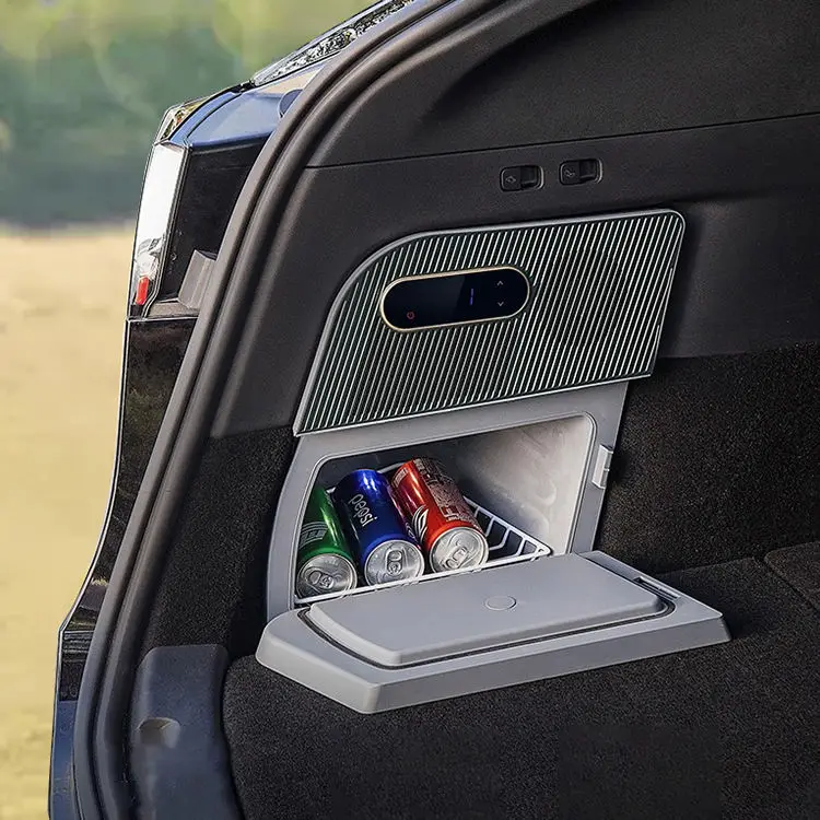12 V Car Fridge Portable Refrigerator High Grade Duel Zole For Tesla Model only