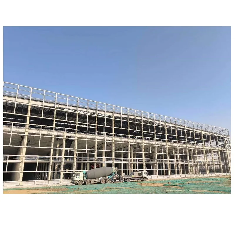 Prefab Australian Standard Frame Steel Structure Workshop / Prefabricated Industrial Metal Frame Building