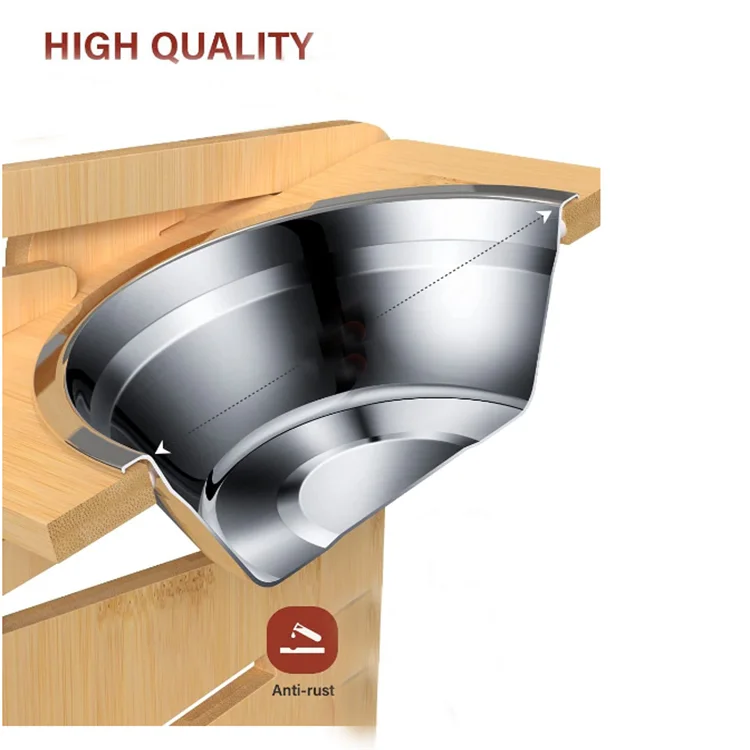 Adjustable Bamboo Wood Raised Small Pet Bowls Elevated Feeder For Dogs Cats Food bowls elevated