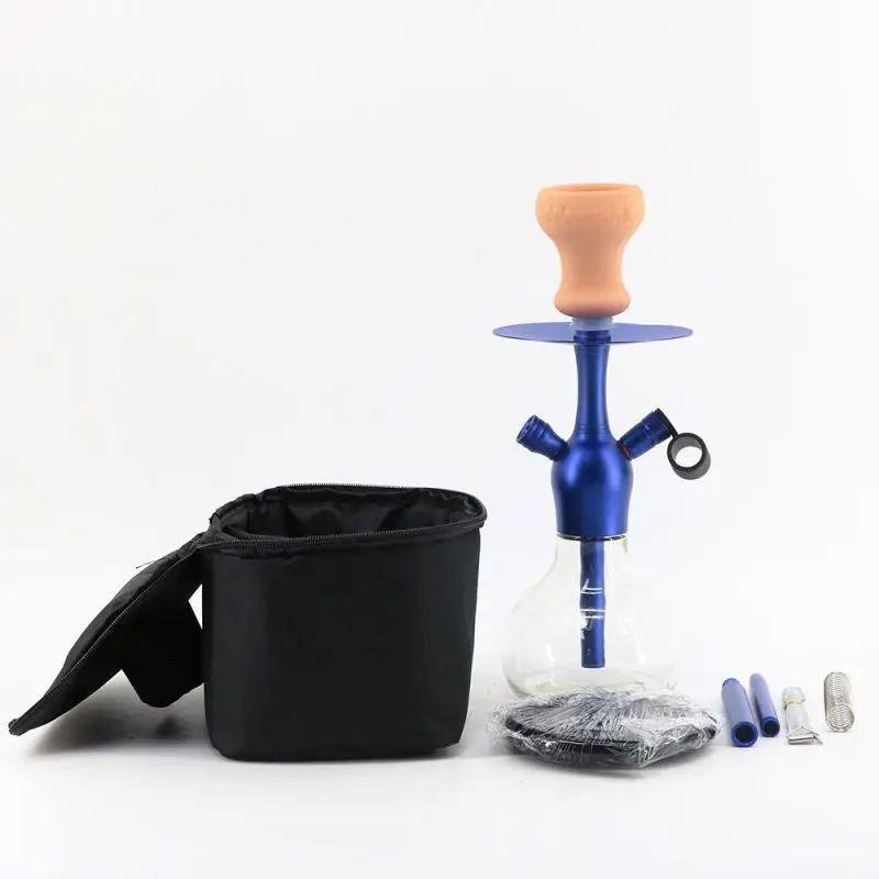 Personalized Custom Made Glass Hookah Bag Shisha Small Hukka Packaging Case for Turkey Market