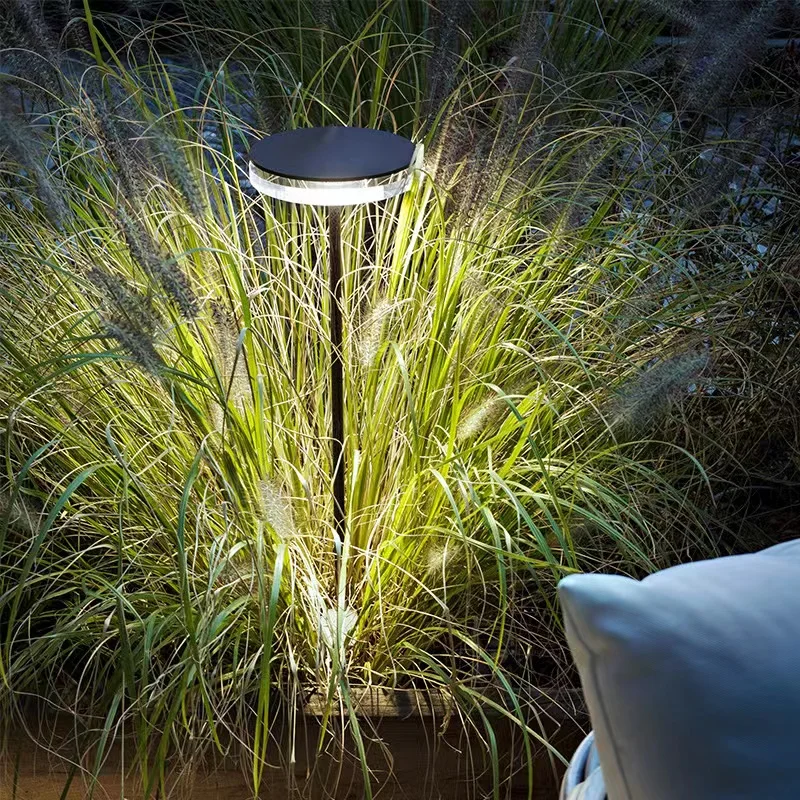 Lumind Outdoor garden lights waterproof high pole lamp garden lawn lights outdoor landscape park lighting plug-in luminaire