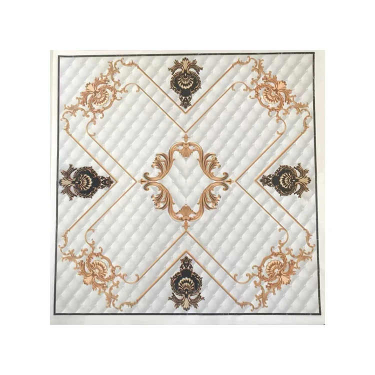 Waterproof Modern European Simple Designs Suppliers Pvc False Ceiling Panels for Lobby Pvc Ceiling