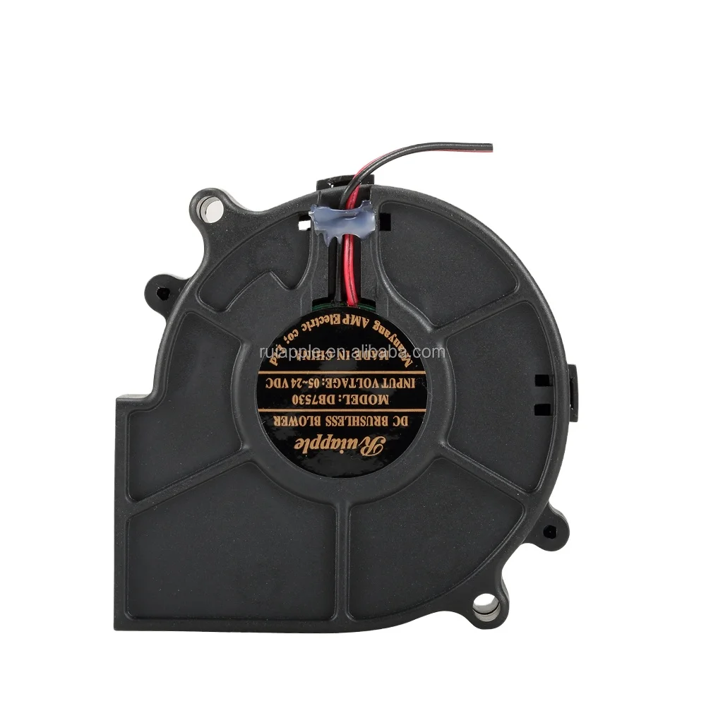 high rpm 24v dc 7530 blower cooling fan blower