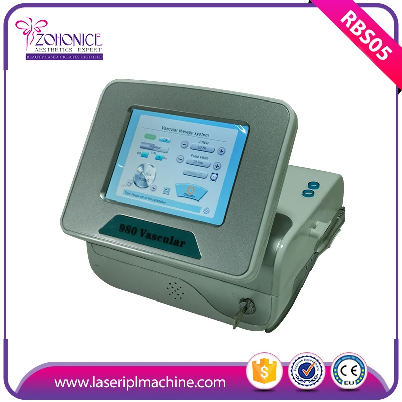Medical CE approved whole body treatment spider veins 980nm vascular removal machine