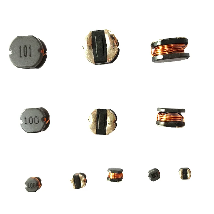 Unshielded copper wire wound ferrite iron core power inductors SMD type 150uH 1mh 1.5mh 2mh 2.2mh