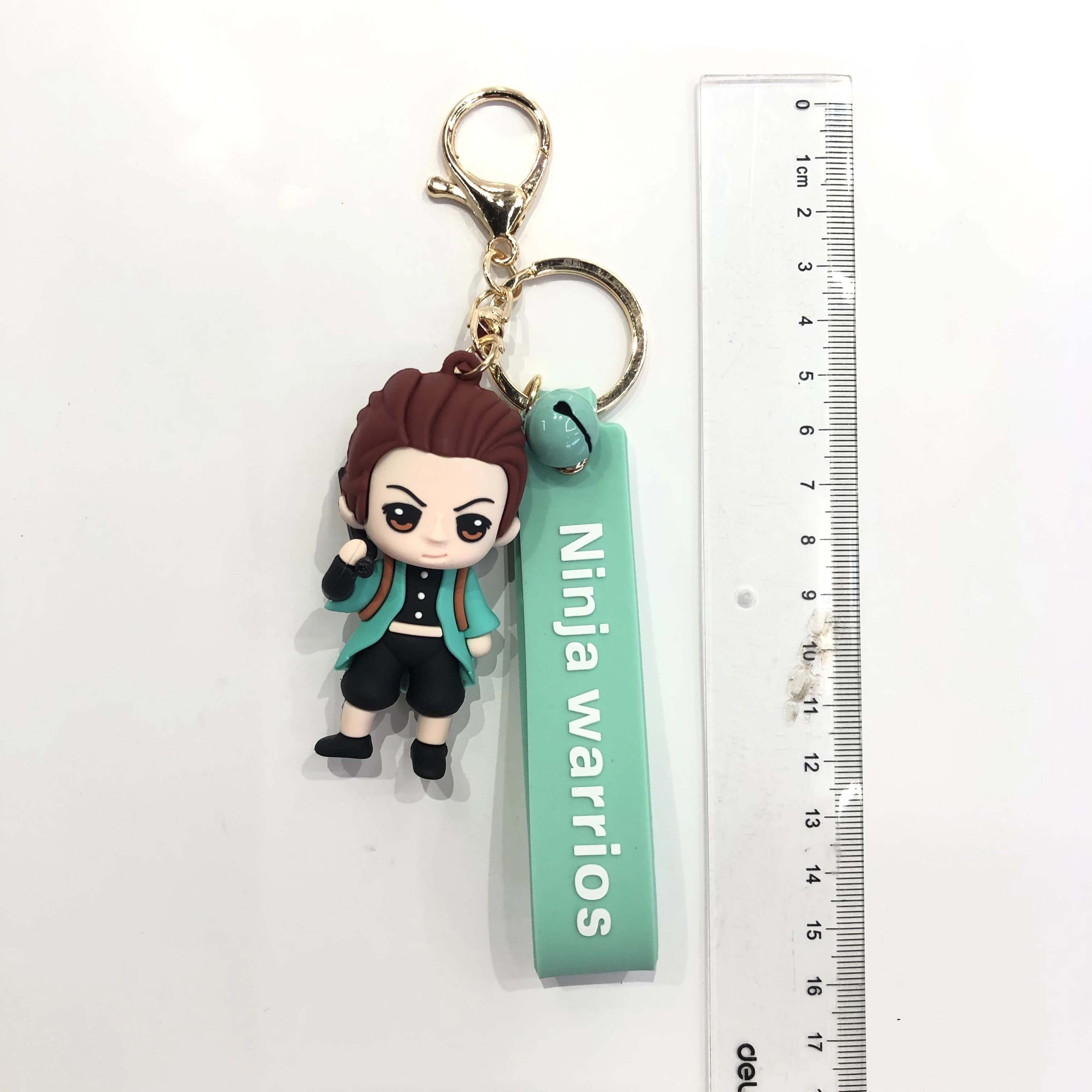  Factory Hot Style 2020 Keychain for Bags or Car key Soft PVC 3 D Letter Logo Alloy Cute Cartoon Rubber