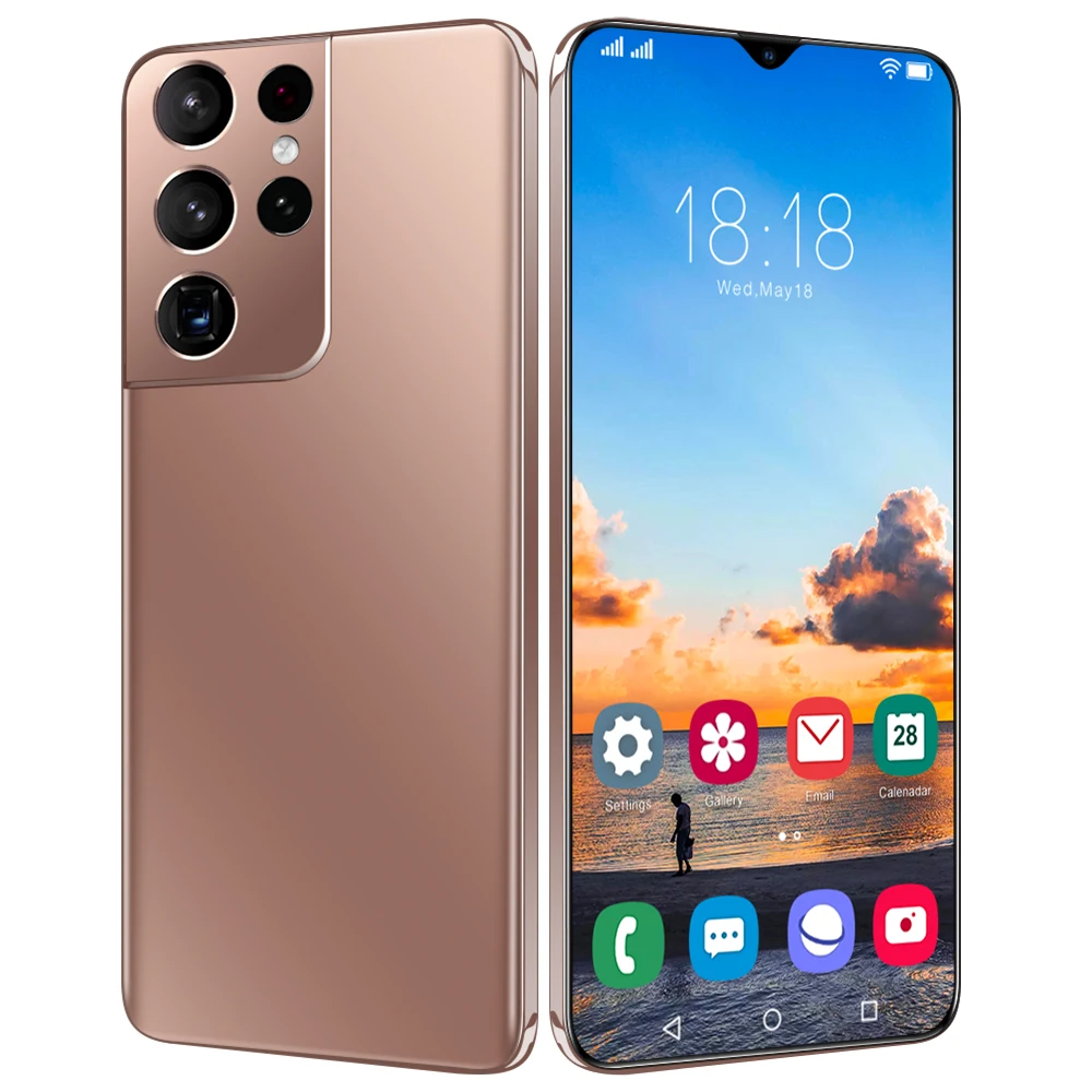 
telephon portabl S21 U1tra mobilephone 6.7inch 12+512GB Android 10.0 smartphone 