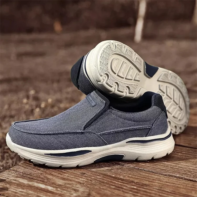  Factory Made Strictly Checked Mens Shoes Loafers Casual Comfortable Cloth