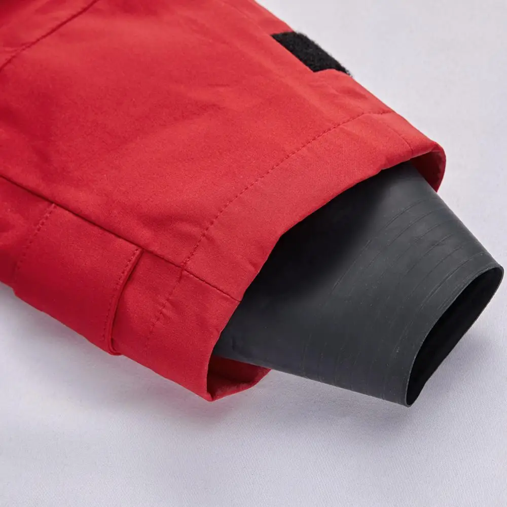 Мужской уличный спортивный байдарный сухой костюм дышащий на молнии спереди водонепроницаемый со светоотражающей полосой Парусная Одежда