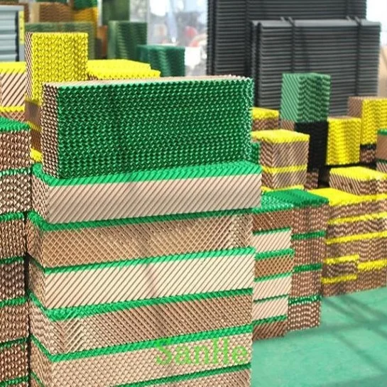 7090 одна сторона с зеленым покрытием от завода-производителя для домашней птицы/Теплицы/промышленная охлаждающая подушка (моющаяся)