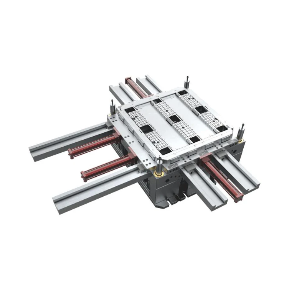 Factory Supply Single Face Anti-Slip Injection Plastic Pallet Mould New Material Blowing Plastic Pallet Mould