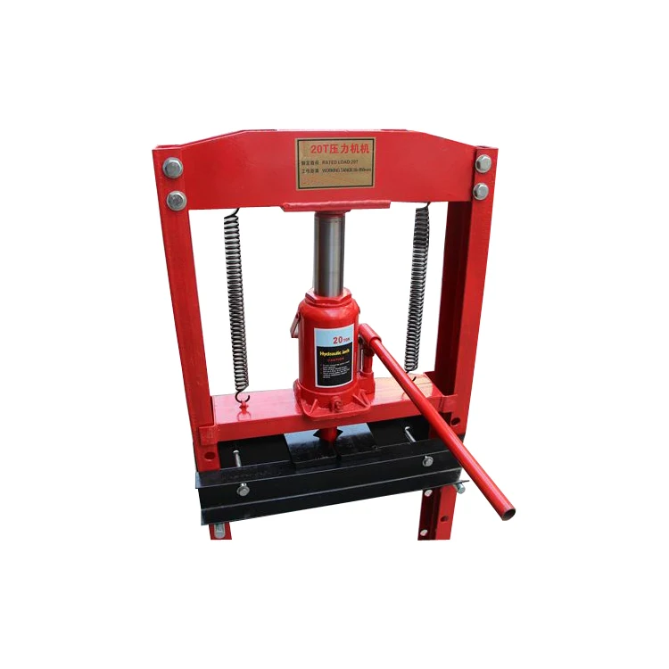 workshop 12 ton  hydraulic shop press machine with double pump