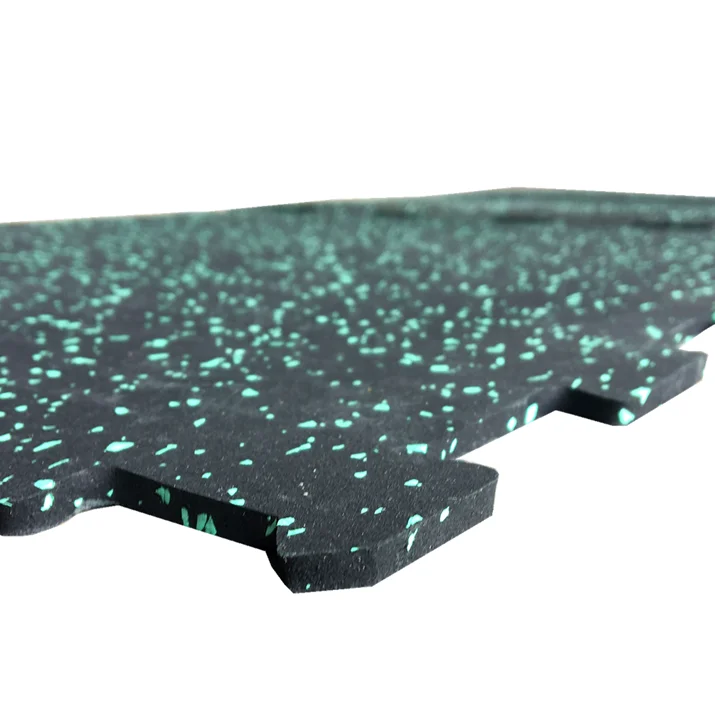 5mm shock absorbing interlock gym mat rubber EPDM flooring for gym center