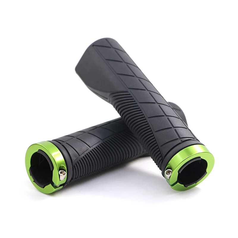 
XH-G201BL manufacturer wholesale cycle part bicycle new design lock on anti-skid rubber bicycle rubber grips 