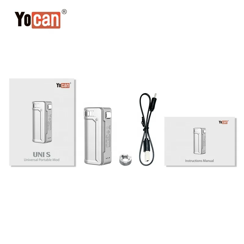 Аксессуары для вейпа Yocan Uni S 400 мАч регулируемая ширина и высота подходит