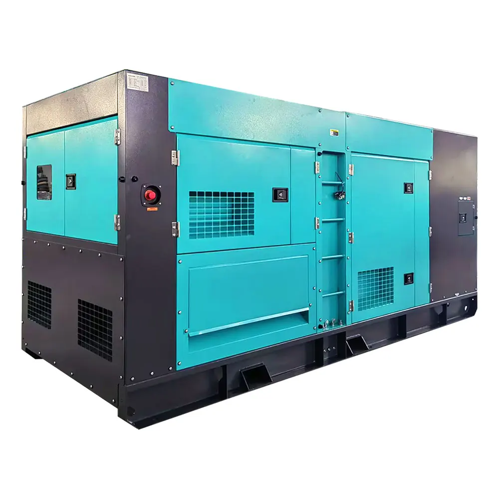 Silent 160kw/200kva Power Generator Diesel power by perkin-s Engine 1106A-70TAG4 large power diesel Generator 200 KVA