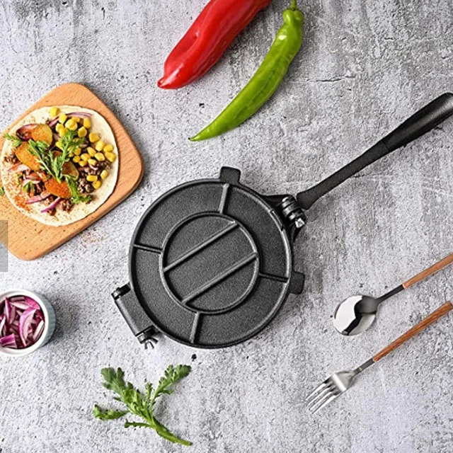 Европейские наборы посуды чугунная тортильа пресс для муки кукурузы плоский хлеб