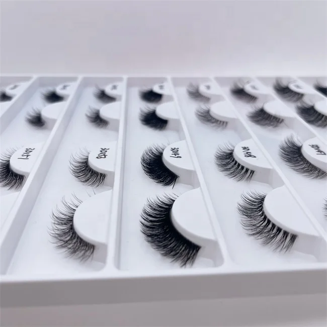 Clear Band Softer Eyelash Companies For Vegan Lashes Lovely Eyelashes Popular Style